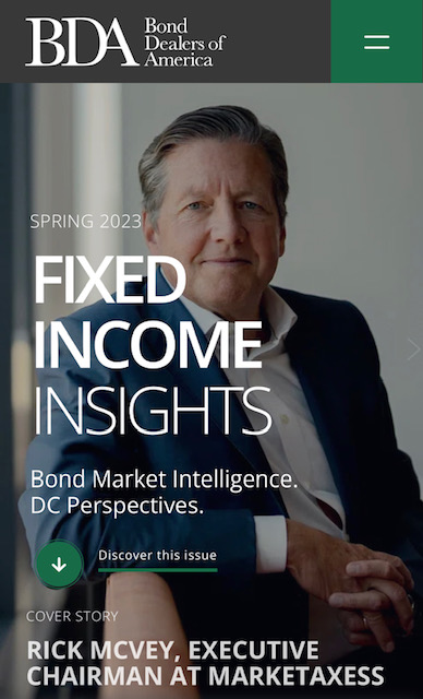 Fixed Income Insight Digital Magazine cover