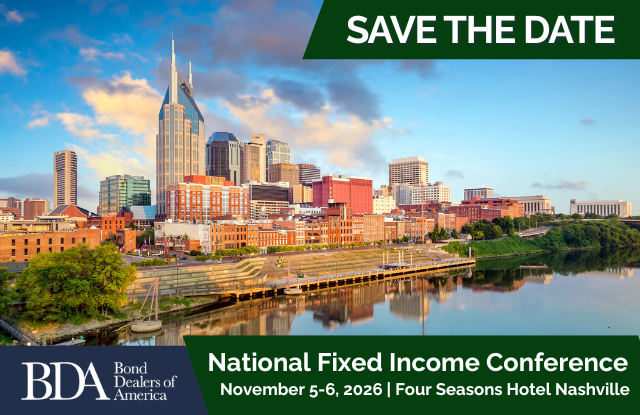 2026 National Fixed Income Conference in Nashville, TN on November 5-6.